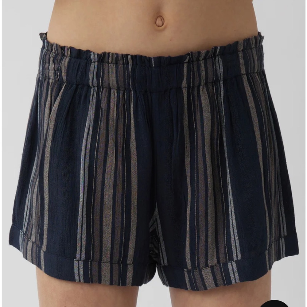 NWT O’Neill Girls Tia Striped Soft Woven Short